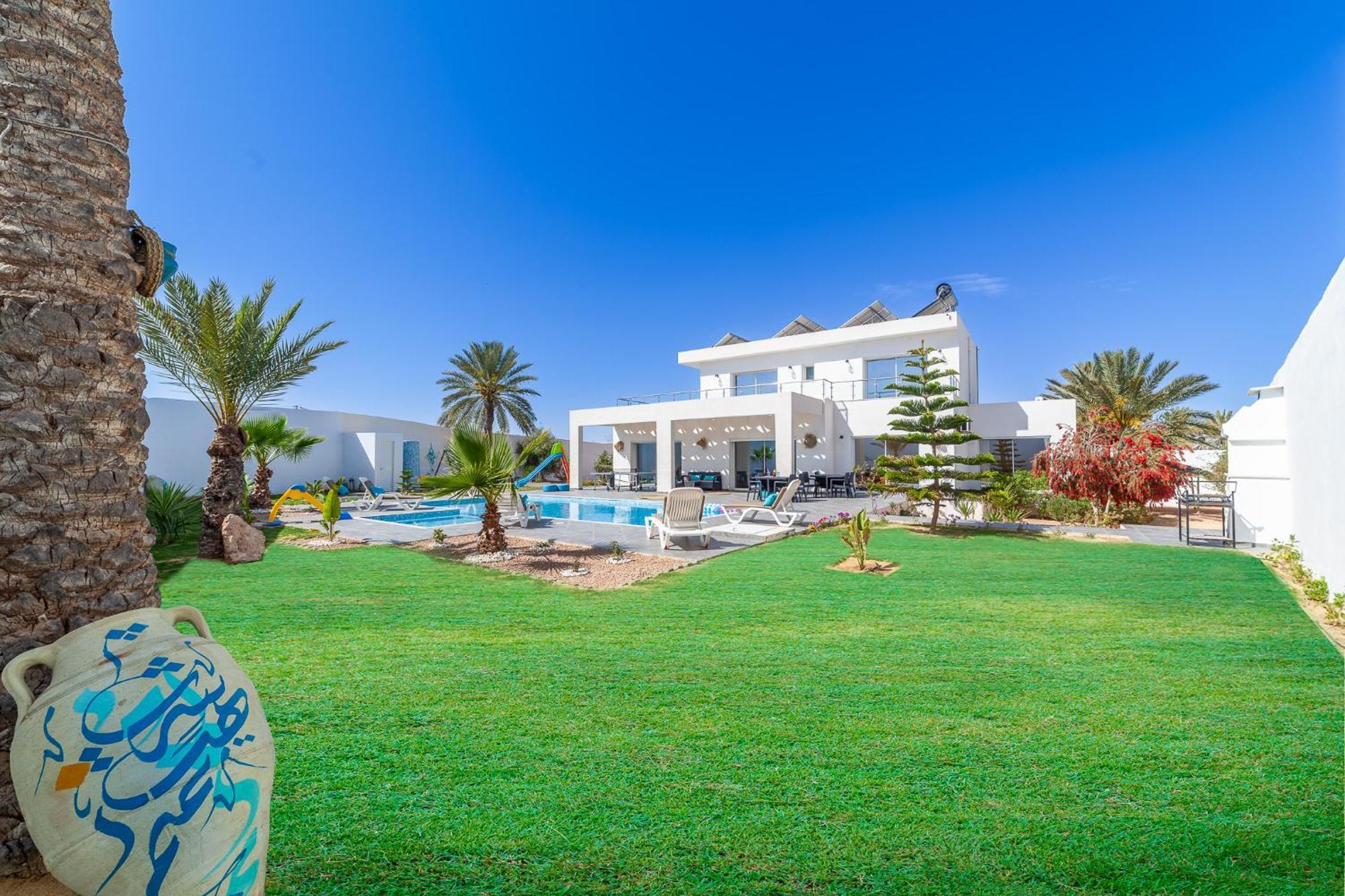 Dar Meryem Villa Piscine Sans Vis-A-Vis Djerba Midoun Eksteriør bilde